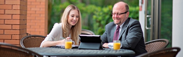 cohort student and academic coach
